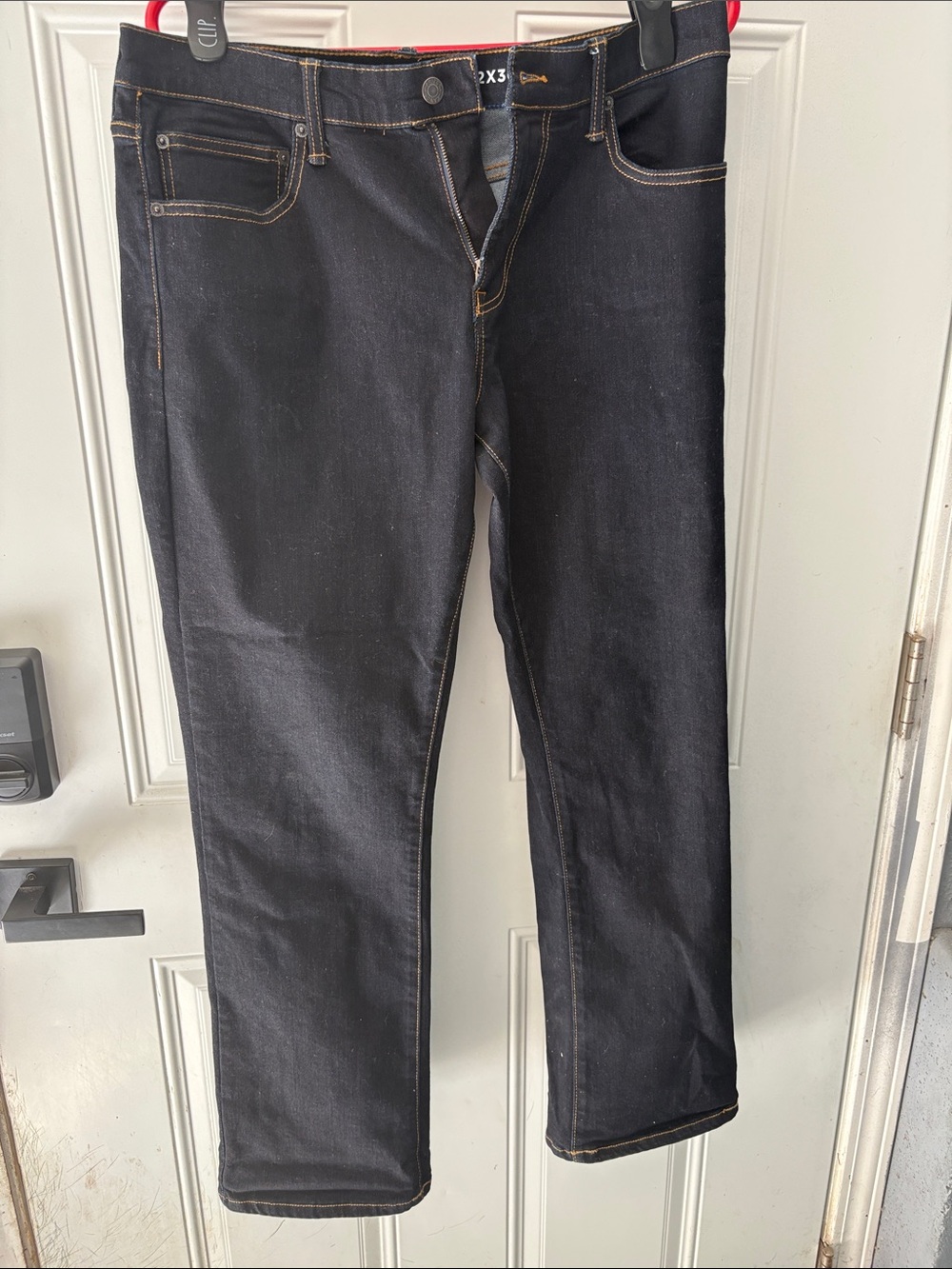 Men's Dark Blue Bootcut Fit Jeans